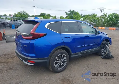 2021 Honda Cr-V Awd Ex-L z USA, uszkodzony, nr VIN 7FARW2H80ME029117